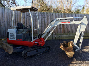 1.6 Ton Mini Digger